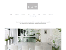 Tablet Screenshot of estudiokaw.com